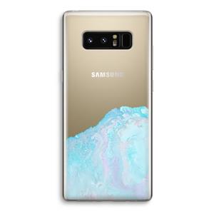 CaseCompany Fantasie pastel: Samsung Galaxy Note 8 Transparant Hoesje