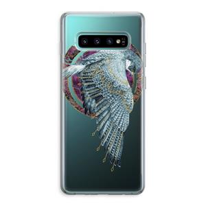 CaseCompany Golden Falcon: Samsung Galaxy S10 Plus Transparant Hoesje