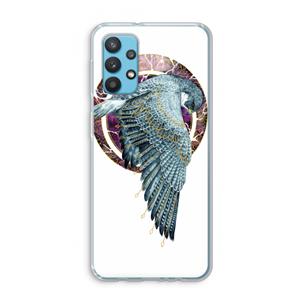 CaseCompany Golden Falcon: Samsung Galaxy A32 4G Transparant Hoesje