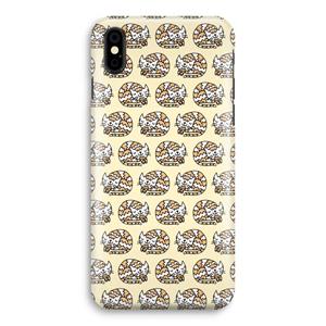 CaseCompany Slapende poes: iPhone Xs Volledig Geprint Hoesje