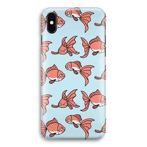 CaseCompany Blub: iPhone Xs Volledig Geprint Hoesje
