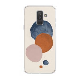 CaseCompany Geo #4: Samsung Galaxy A6 Plus (2018) Transparant Hoesje