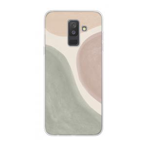 CaseCompany Geo #6: Samsung Galaxy A6 Plus (2018) Transparant Hoesje