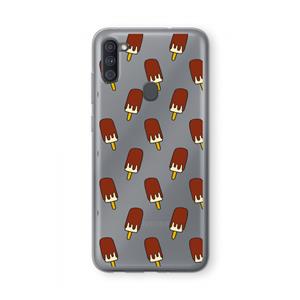 CaseCompany Yummy: Samsung Galaxy A11 Transparant Hoesje