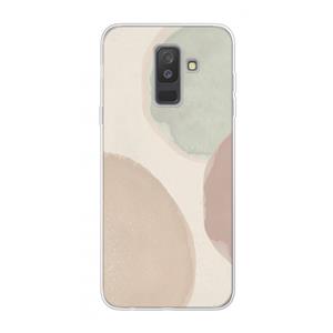CaseCompany Geo #8: Samsung Galaxy A6 Plus (2018) Transparant Hoesje