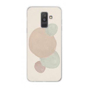 CaseCompany Geo #9: Samsung Galaxy A6 Plus (2018) Transparant Hoesje