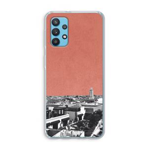 CaseCompany Marrakech Skyline : Samsung Galaxy A32 4G Transparant Hoesje