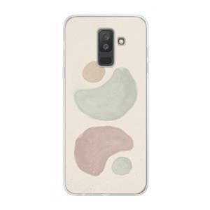 CaseCompany Geo #10: Samsung Galaxy A6 Plus (2018) Transparant Hoesje