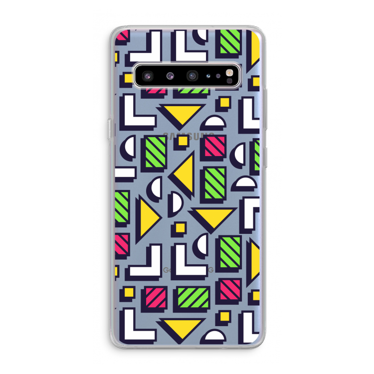 8-bit N°4: Samsung Galaxy S10 5G Transparant Hoesje