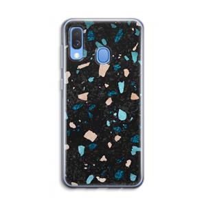 CaseCompany Terrazzo N°11: Samsung Galaxy A40 Transparant Hoesje