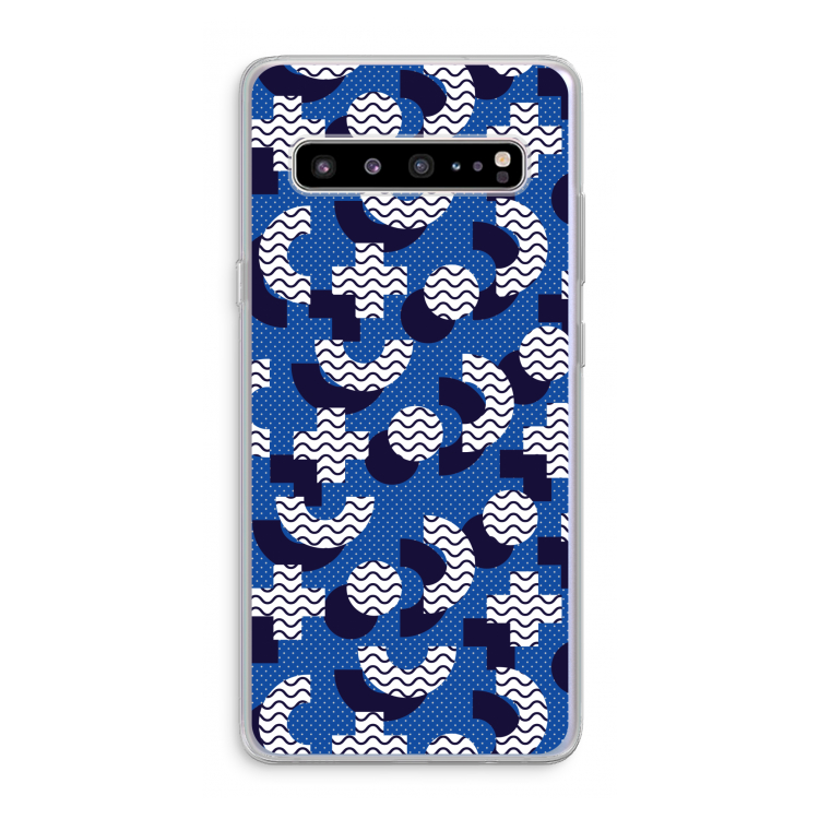 8-bit N°5: Samsung Galaxy S10 5G Transparant Hoesje