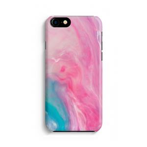 CaseCompany Roze explosie: Volledig geprint iPhone SE 2020 Hoesje