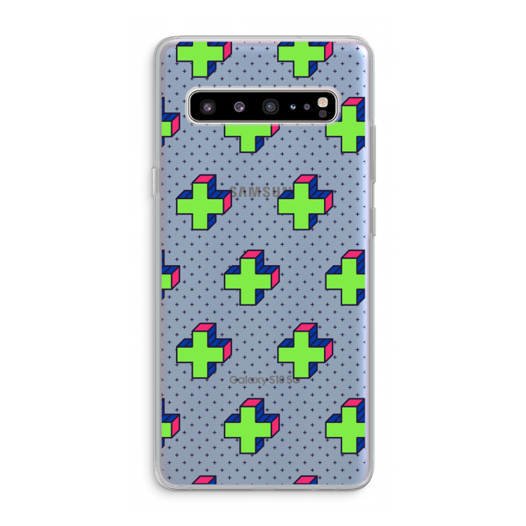 8-bit N°10: Samsung Galaxy S10 5G Transparant Hoesje