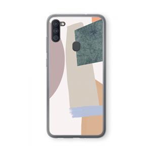 CaseCompany Lindo: Samsung Galaxy A11 Transparant Hoesje