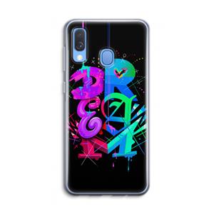 CaseCompany Dream: Samsung Galaxy A40 Transparant Hoesje