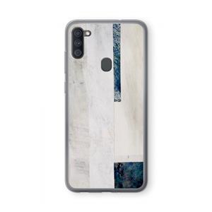 CaseCompany Meet you there: Samsung Galaxy A11 Transparant Hoesje