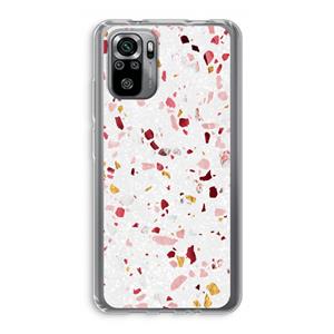 CaseCompany Terrazzo N°9: Xiaomi Redmi Note 10S Transparant Hoesje