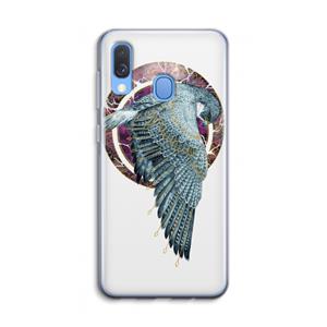 CaseCompany Golden Falcon: Samsung Galaxy A40 Transparant Hoesje