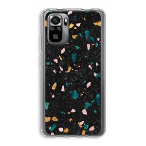 CaseCompany Terrazzo N°10: Xiaomi Redmi Note 10S Transparant Hoesje