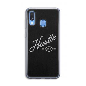 CaseCompany Hustle: Samsung Galaxy A40 Transparant Hoesje