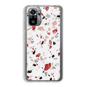 CaseCompany Terrazzo N°12: Xiaomi Redmi Note 10S Transparant Hoesje