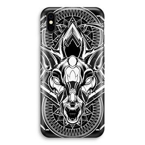 CaseCompany Oh Deer: iPhone Xs Volledig Geprint Hoesje