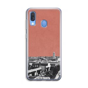 CaseCompany Marrakech Skyline : Samsung Galaxy A40 Transparant Hoesje
