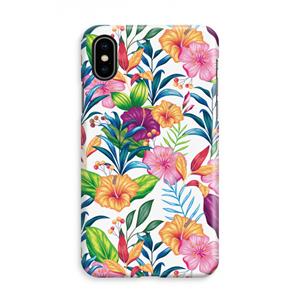 CaseCompany Tropisch 2: iPhone X Volledig Geprint Hoesje