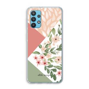 CaseCompany Sweet heaven geometrics: Samsung Galaxy A32 4G Transparant Hoesje