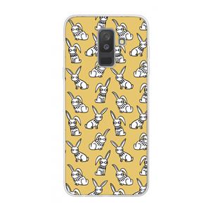 CaseCompany Haas: Samsung Galaxy A6 Plus (2018) Transparant Hoesje