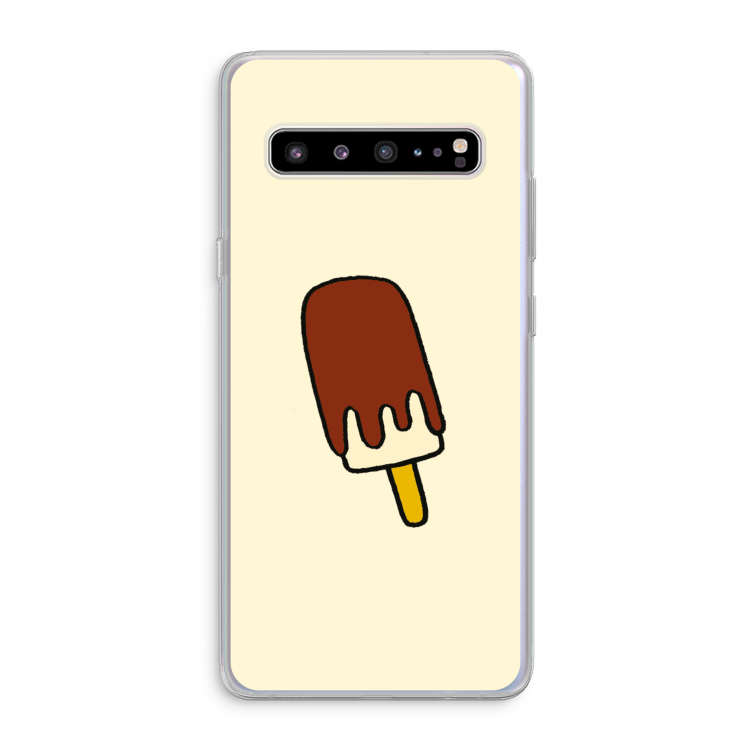 CaseCompany Frisco: Samsung Galaxy S10 5G Transparant Hoesje