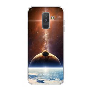 CaseCompany Omicron 2019: Samsung Galaxy A6 Plus (2018) Transparant Hoesje