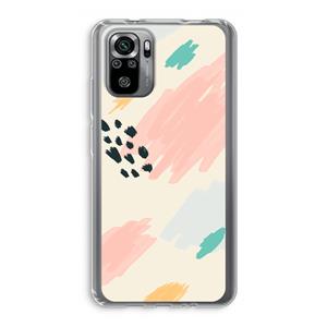CaseCompany Sunday Chillings: Xiaomi Redmi Note 10S Transparant Hoesje