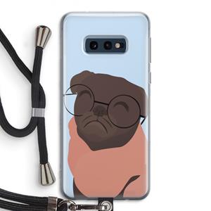 CaseCompany Ludo: Samsung Galaxy S10e Transparant Hoesje met koord