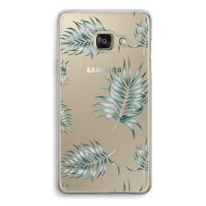 CaseCompany Simple leaves: Samsung A3 (2017) Transparant Hoesje