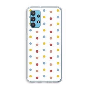 CaseCompany Bollen: Samsung Galaxy A32 4G Transparant Hoesje