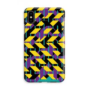 CaseCompany Skew Bee 3: iPhone X Volledig Geprint Hoesje