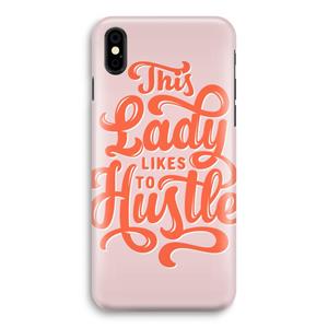 CaseCompany Hustle Lady: iPhone Xs Volledig Geprint Hoesje