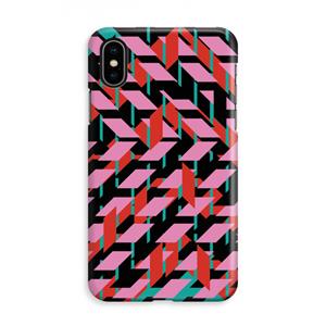 CaseCompany Skew Blush 2: iPhone X Volledig Geprint Hoesje