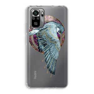 CaseCompany Golden Falcon: Xiaomi Redmi Note 10S Transparant Hoesje