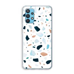CaseCompany Terrazzo N°13: Samsung Galaxy A32 4G Transparant Hoesje