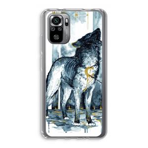 CaseCompany Bleeding Soul: Xiaomi Redmi Note 10S Transparant Hoesje