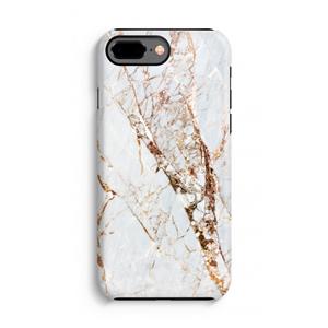 CaseCompany Goud marmer: iPhone 7 Plus Tough Case