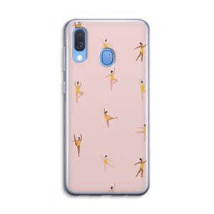 CaseCompany Dans #2: Samsung Galaxy A40 Transparant Hoesje