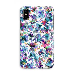 CaseCompany Hibiscus Flowers: iPhone X Volledig Geprint Hoesje