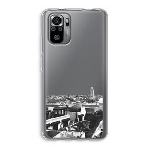 CaseCompany Marrakech Skyline : Xiaomi Redmi Note 10S Transparant Hoesje