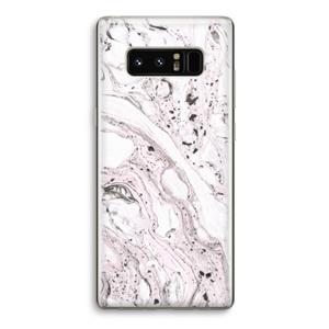 CaseCompany Mengelmoes: Samsung Galaxy Note 8 Transparant Hoesje