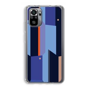 CaseCompany Gestalte 3: Xiaomi Redmi Note 10S Transparant Hoesje