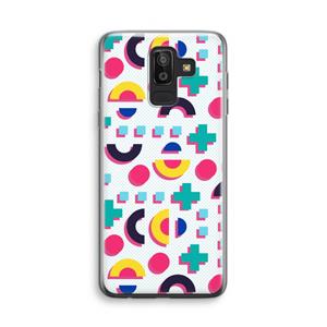 CaseCompany 8-bit N°2: Samsung Galaxy J8 (2018) Transparant Hoesje