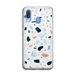 CaseCompany Terrazzo N°13: Samsung Galaxy A40 Transparant Hoesje